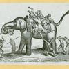 Elephants and rhinoceroses.