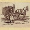 Rural life, carts and horses.