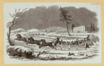 Horse-drawn carriages.