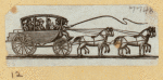 Horse-drawn carriages.