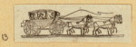 Horse-drawn carriages.