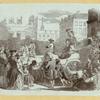 Horse-drawn carriages and carts.