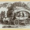 Horse-drawn carriages and carts.