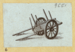 Horse-drawn carriages and carts.