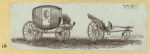 Horse-drawn carriages and carts.