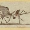 Horse-drawn carriages and carts.