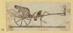 Horse-drawn carriages and carts.