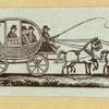 Horse-drawn carriages.