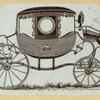 Horse-drawn carriages.