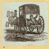 Horse-drawn carriages.