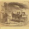 Horse-drawn carriages.