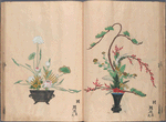 Rikka zu = Flower arrangements.