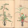 Flower arrangements by Takada Anryûbô Shûgyoku. 高田安立坊周玉