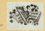 Violins, harps, lutes, and symbols of music.