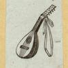 Violins, harps, lutes, and symbols of music.