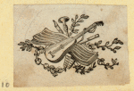 Various instruments and symbols of music.