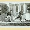 Young men and women at play.