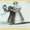 Young men and women at play.