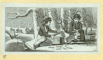 Young men and women at play.