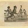 Young men and women at play.