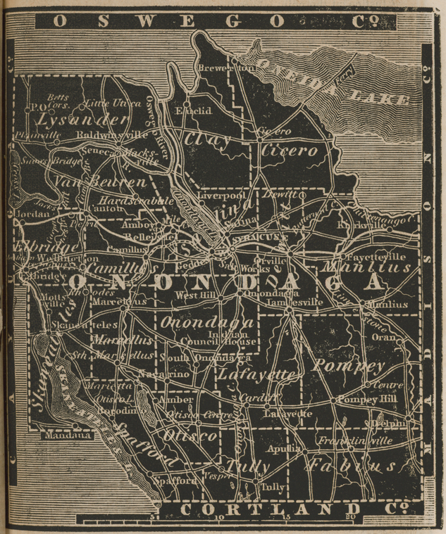 Onondaga County. NYPL Digital Collections