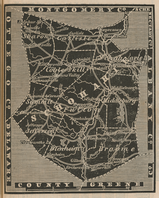 Schoharie County. NYPL Digital Collections