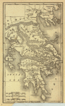 Maps of Greece and comparative diagram of the world's mountain ranges.