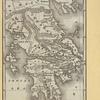 Maps of Greece and comparative diagram of the world's mountain ranges.
