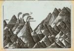Maps of Greece and comparative diagram of the world's mountain ranges.