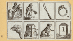 Animals and symbols.