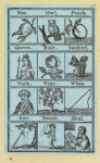 Illustrations for an alphabet book.