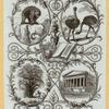 Pages with decorative borders featuring foliage, children, and animals.