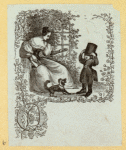 Pages with decorative borders featuring foliage, children, and animals.