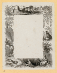 Pages with decorative borders featuring foliage, children, and animals.