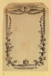 Pages with decorative borders featuring classical scrolling foliage, urns, eagles, flowers, and cherubim.