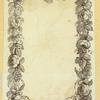 Pages with decorative borders featuring classical scrolling foliage, urns, eagles, flowers, and cherubim.