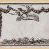 Pages with decorative borders featuring classical scrolling foliage, trees, angels, children, and other devices.