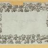 Pages with decorative borders featuring scrolling foliage, cartouches, floral garlands, and acanthus leaves.