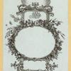 Pages with decorative borders featuring scrolling foliage, cartouches, floral garlands, and acanthus leaves.