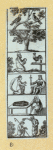 Pages with classical decorative borders featuring columns, floral garlands, scrolling foliage, and acanthus leaves; Biblical and allegorical scenes.