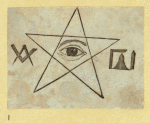 Masonic symbols.