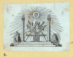 Masonic symbols.