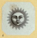 Suns, wreathes, foliage, and other images.