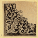 Classical and Baroque decorative details featuring acanthus leaves, swags, cornupias, putti, tragedy and comedy, roundels, and other devices.