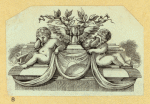 Classical and Baroque decorative details featuring putti.