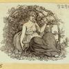 Allegorical scenes featuring women.