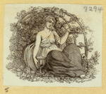 Allegorical scenes featuring women.