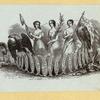 Allegorical scenes featuring women.