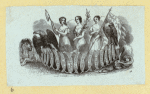 Allegorical scenes featuring women.