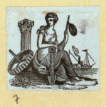 Allegorical scenes featuring women.